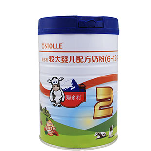 赐多利较大婴儿配方奶粉 2段(6-12个月) 900克